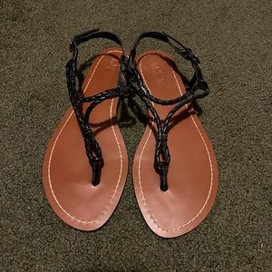 Lauren Ralph Lauren Alexa sandals size 9/black
